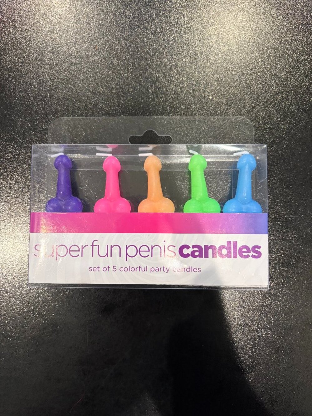 NWT 5 Super Fun Penis Candles Bachelorette Party Decor